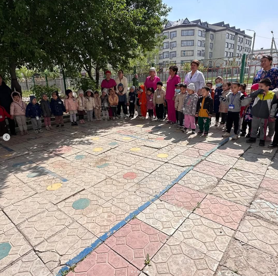 Тараз қалалық Өрт сөндіру бөлімі құтқарушыларымен жоспарға сәйкес өрт-тактикалық оқу-жаттығуы өткізілді.